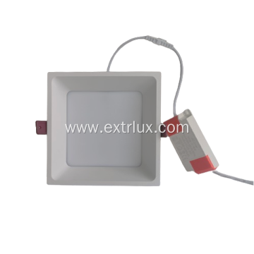 LED Recessed Square Aluminum Anti-glare Downlight 24W
